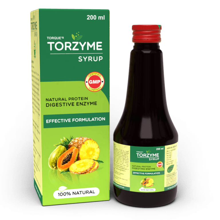 Torzyme Syrup Best Ayurvedic Digestion Syrup For Adults & Babies