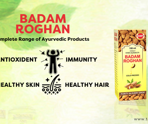 badam rogan oil for dark circle eyes