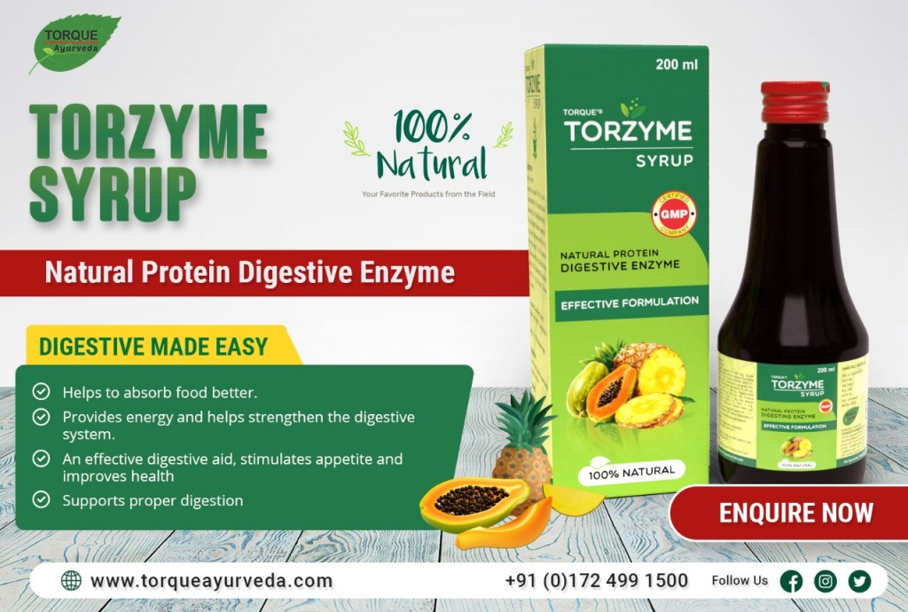 Digestion improvement syrup